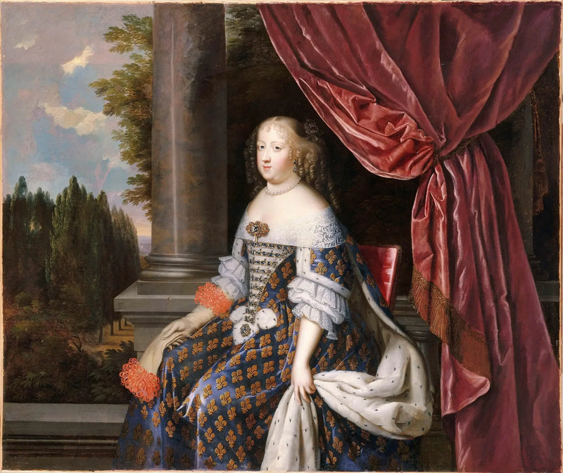 Marie-Thérèse von Österreich, Königin von Frankreich (1638-1683) - Jean Nocret