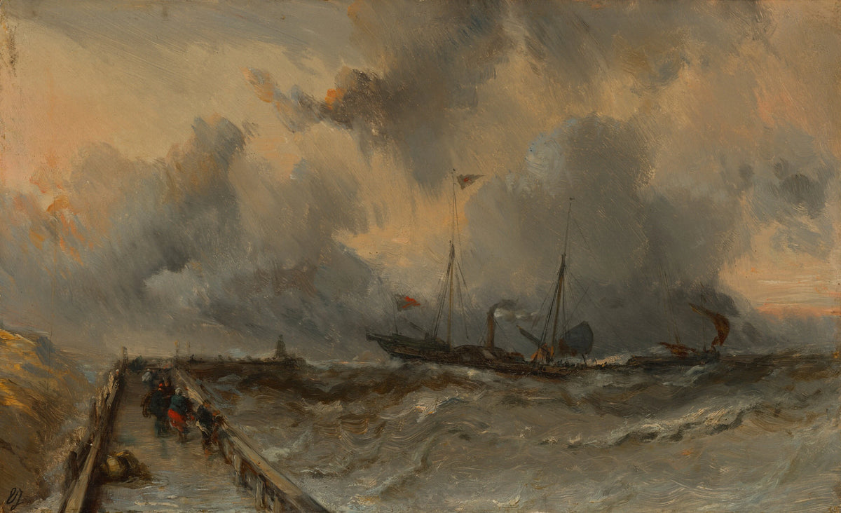 Seemann -Eugène Isabey