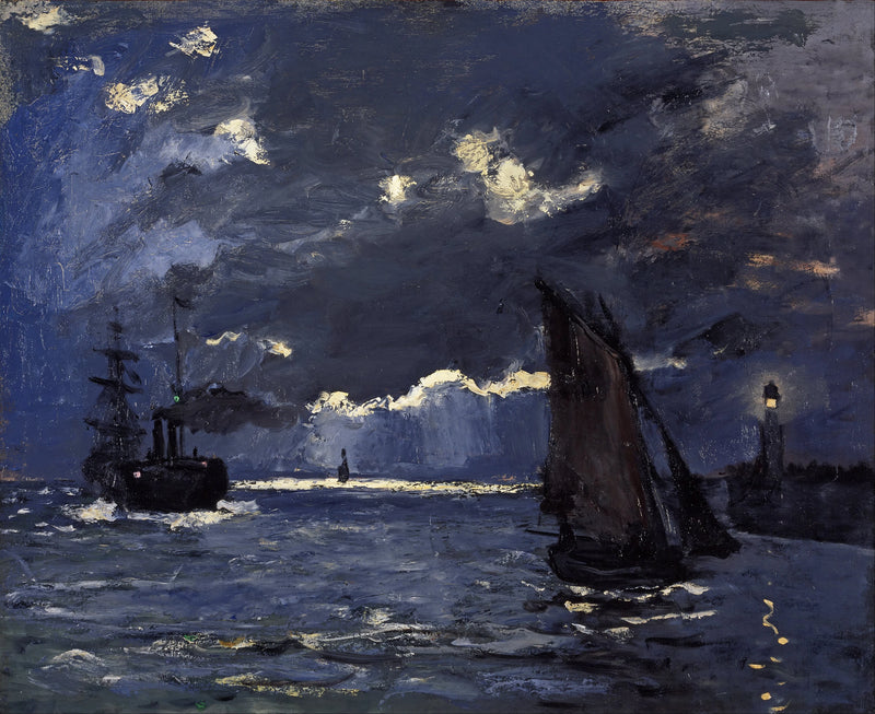 Marine, Nachteffekt W71 - Claude Monet