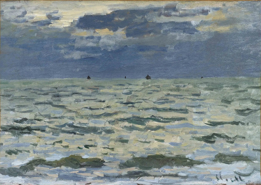 Marine, Le Havre - Claude Monet image 1 reproduction artisanale de tableau