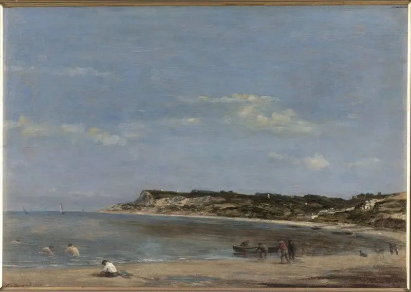 Marine, normannische Küste - Eugène Boudin