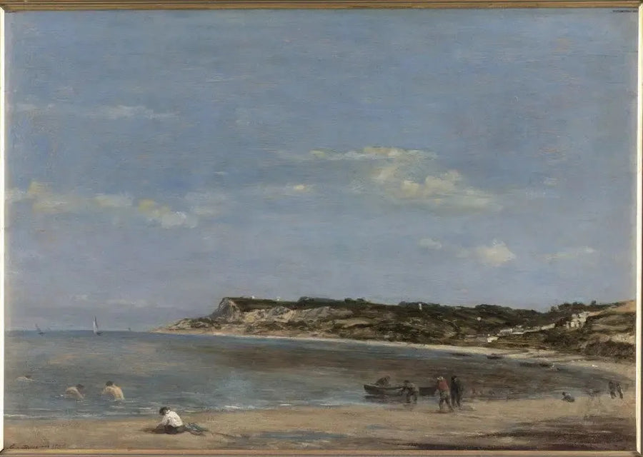 Marine, normannische Küste - Eugène Boudin