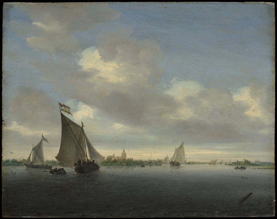 Marine - Salomon van Ruysdael