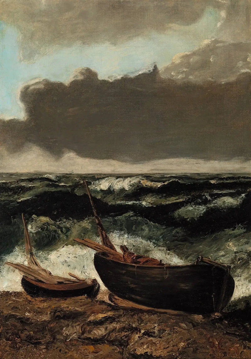 Marine. Sturm - Gustave Courbet