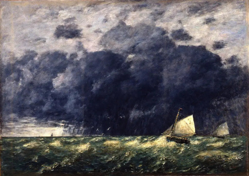 Marine. Ein Korn - Eugène Boudin