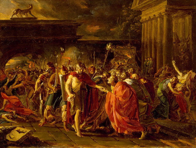 Marius zurück in Rom - François Gérard
