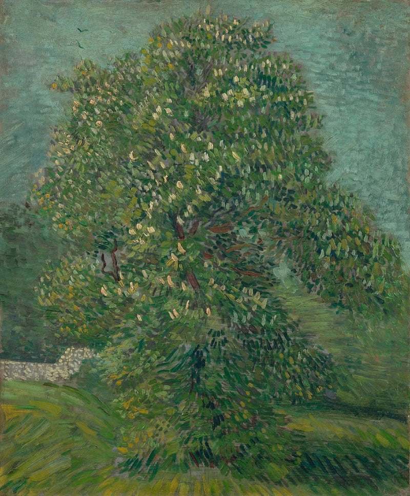 Blühende Rosskastanie - Vincent van Gogh