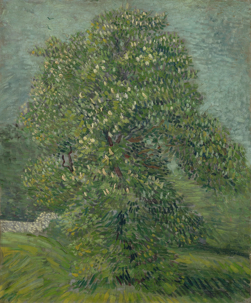 Blühende Rosskastanie - Vincent van Gogh