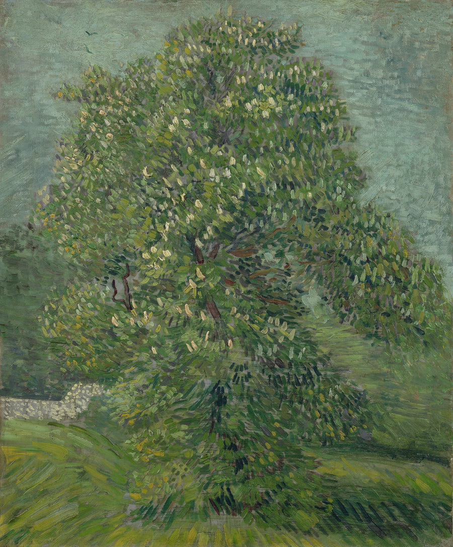 Blühende Rosskastanie - Vincent van Gogh