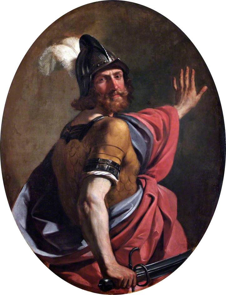 Mars als Krieger - Guercino