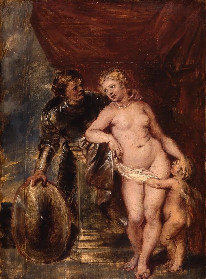 Mars, Venus und Liebe - Peter Paul Rubens
