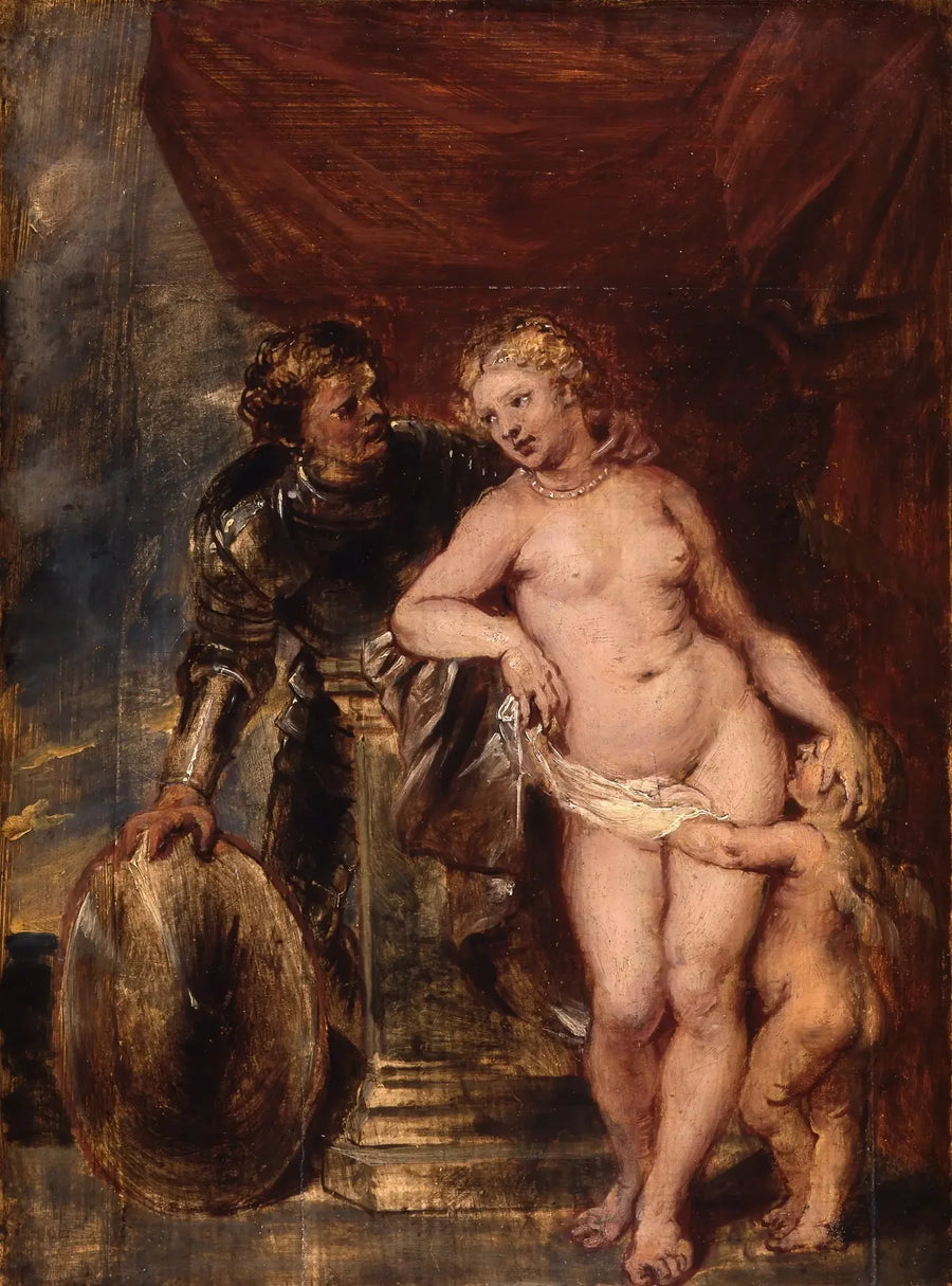 Mars, Venus und Liebe - Peter Paul Rubens