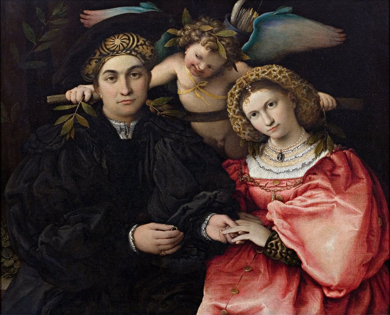 Marsilio Cassotti und seine Ehefrau Faustine - Lorenzo Lotto