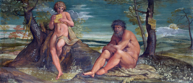 Marsyas und der Olymp - Annibale Carracci