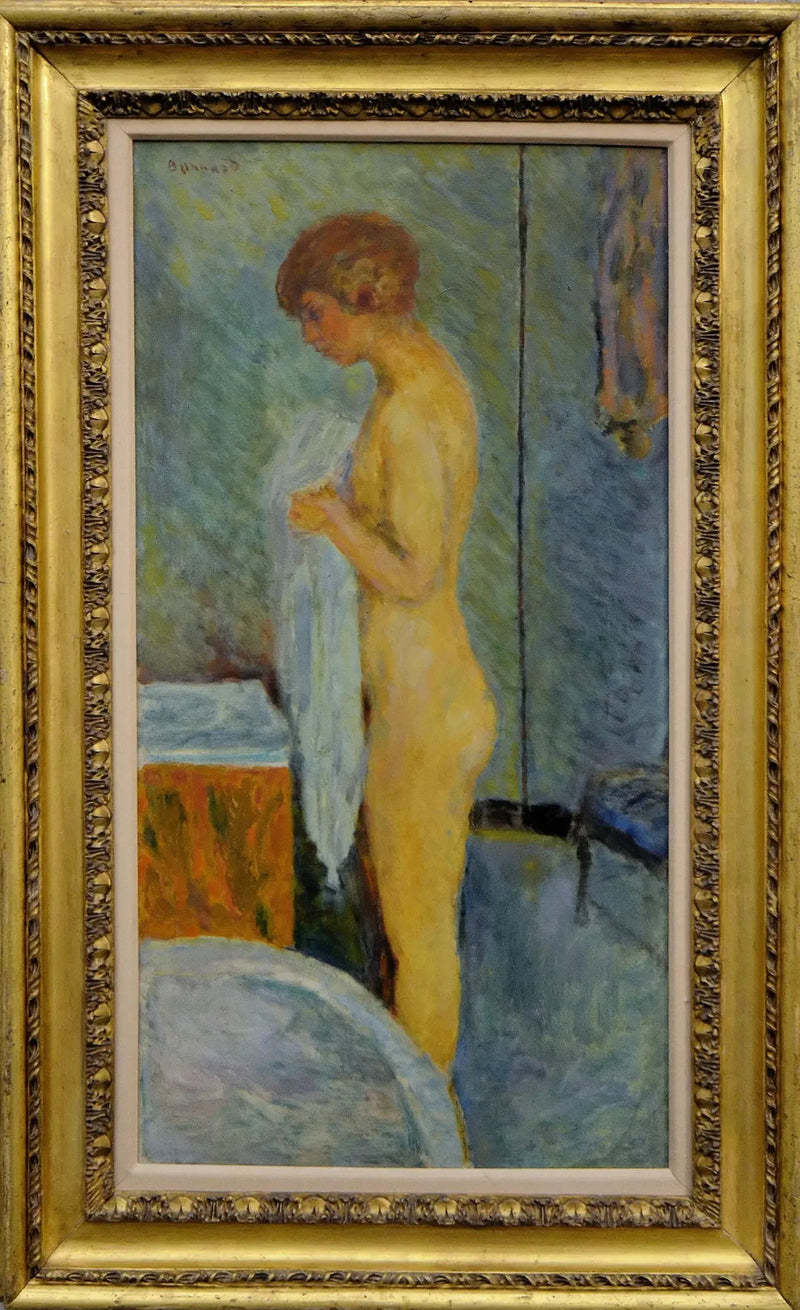 Marthe bei ihrer Toilette - Pierre Bonnard