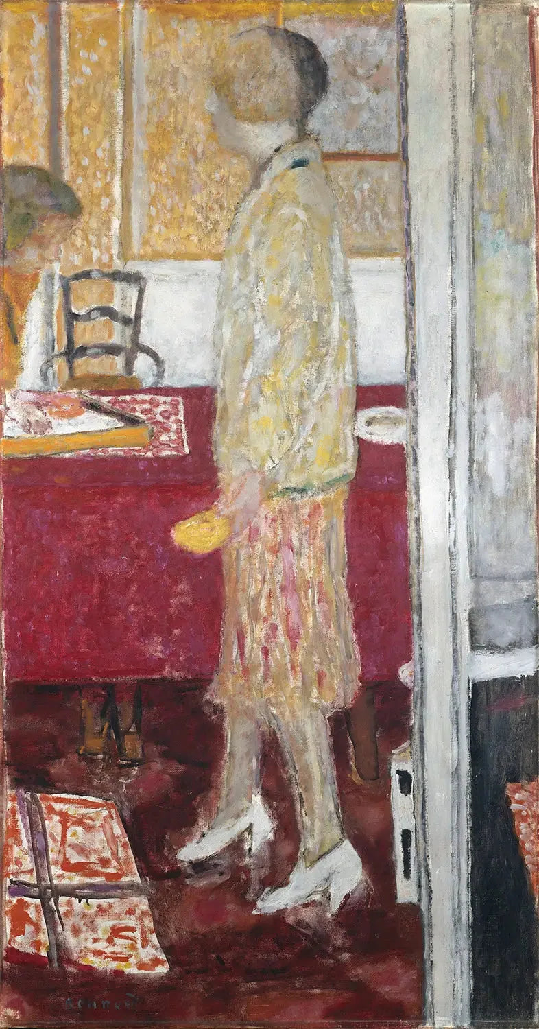 Marthe im Esszimmer in Cannet - Pierre Bonnard