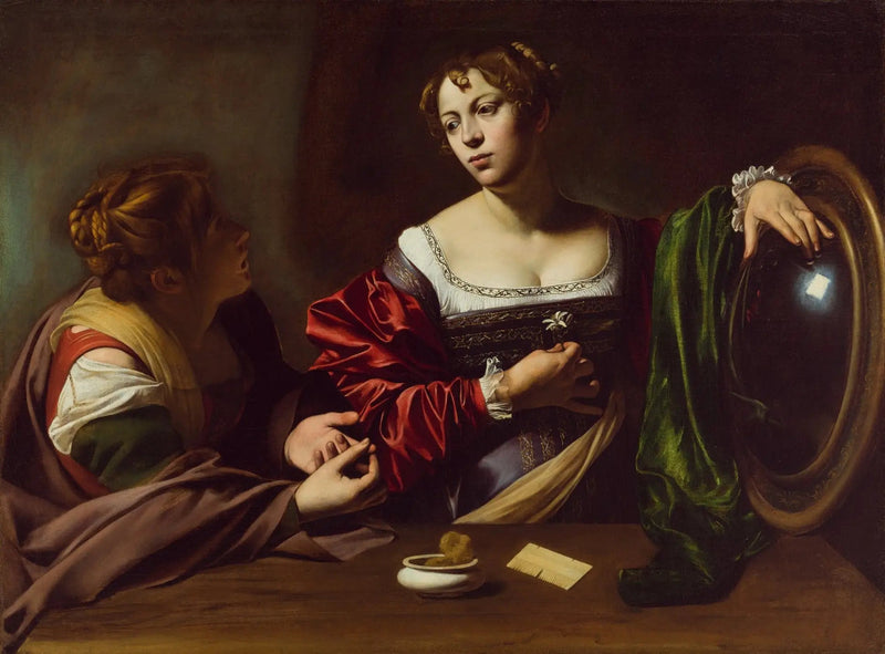 Martha und Maria Magdalena - Caravaggio