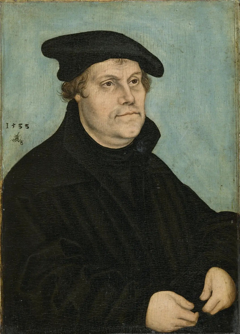 Martin Luther im Alter von 50 Jahren - Lucas Cranach der Ältere