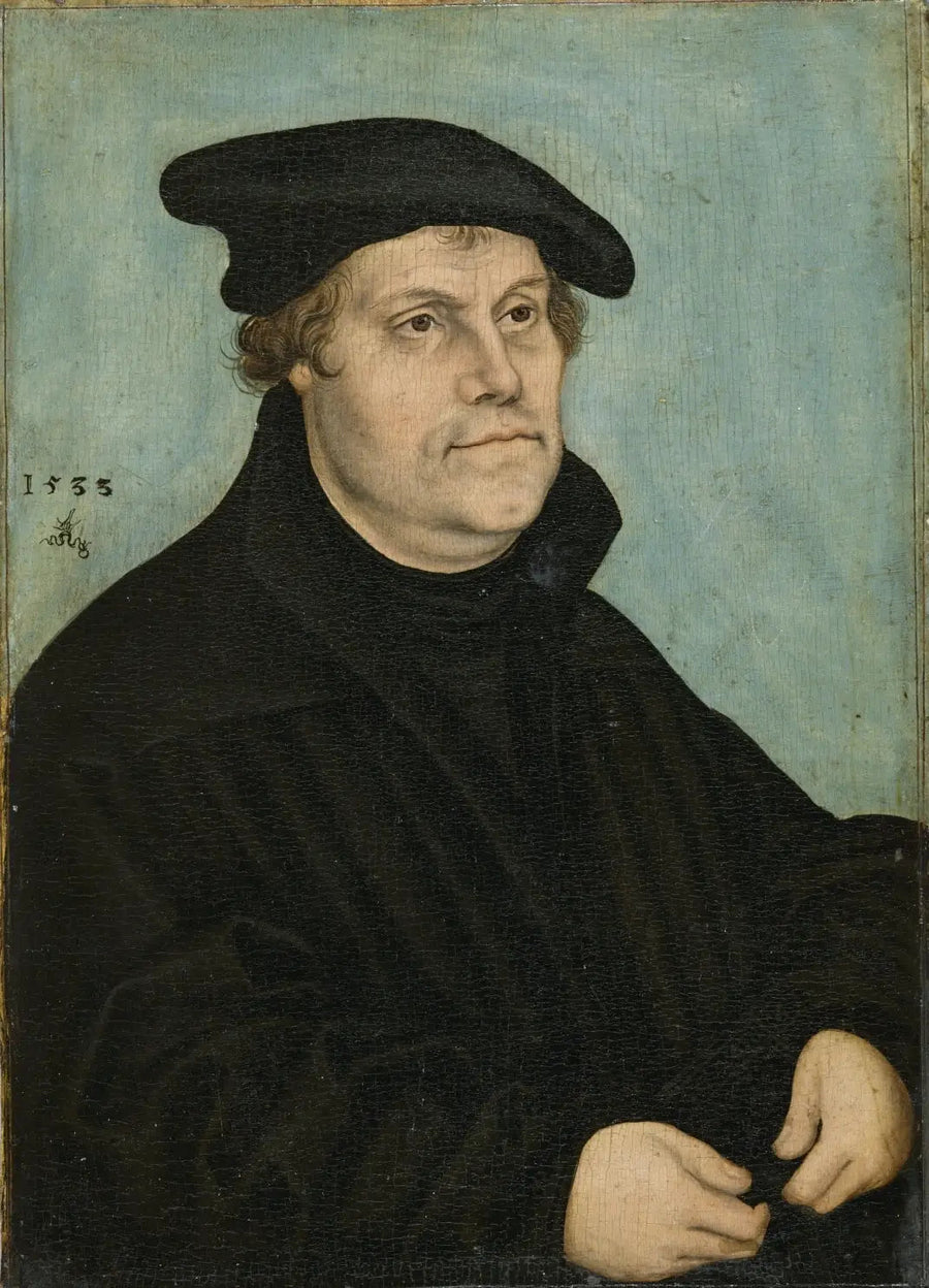Martin Luther im Alter von 50 Jahren - Lucas Cranach der Ältere