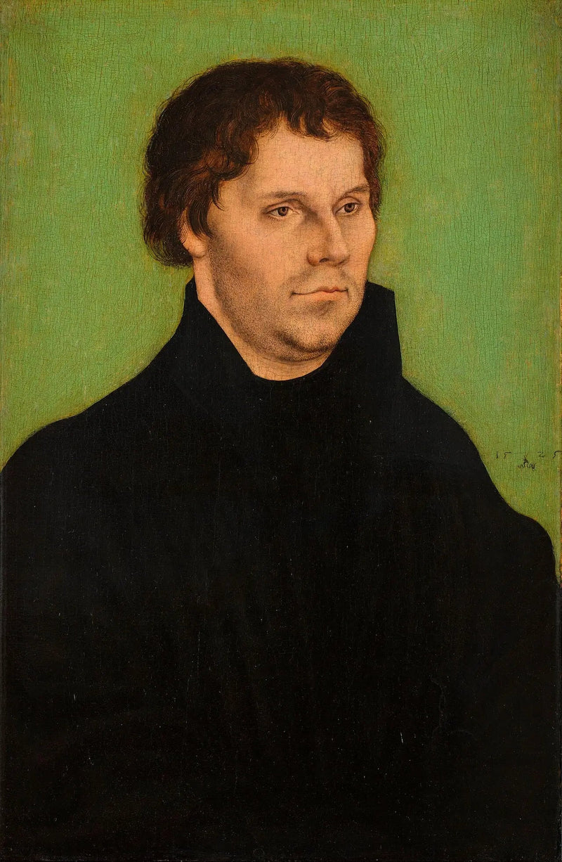 Martin Luther, halbfigur, nach rechts gewandt - Lucas Cranach der Ältere