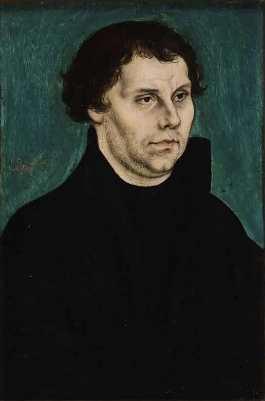 Martin Luther, halbfigur, nach rechts gewandt - Lucas Cranach der Ältere