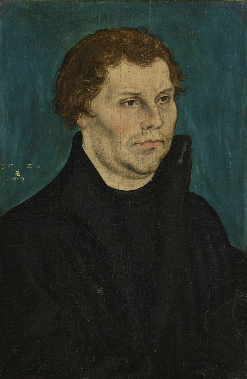 Martin Luther, halbfigur, nach rechts gewandt - Lucas Cranach der Ältere