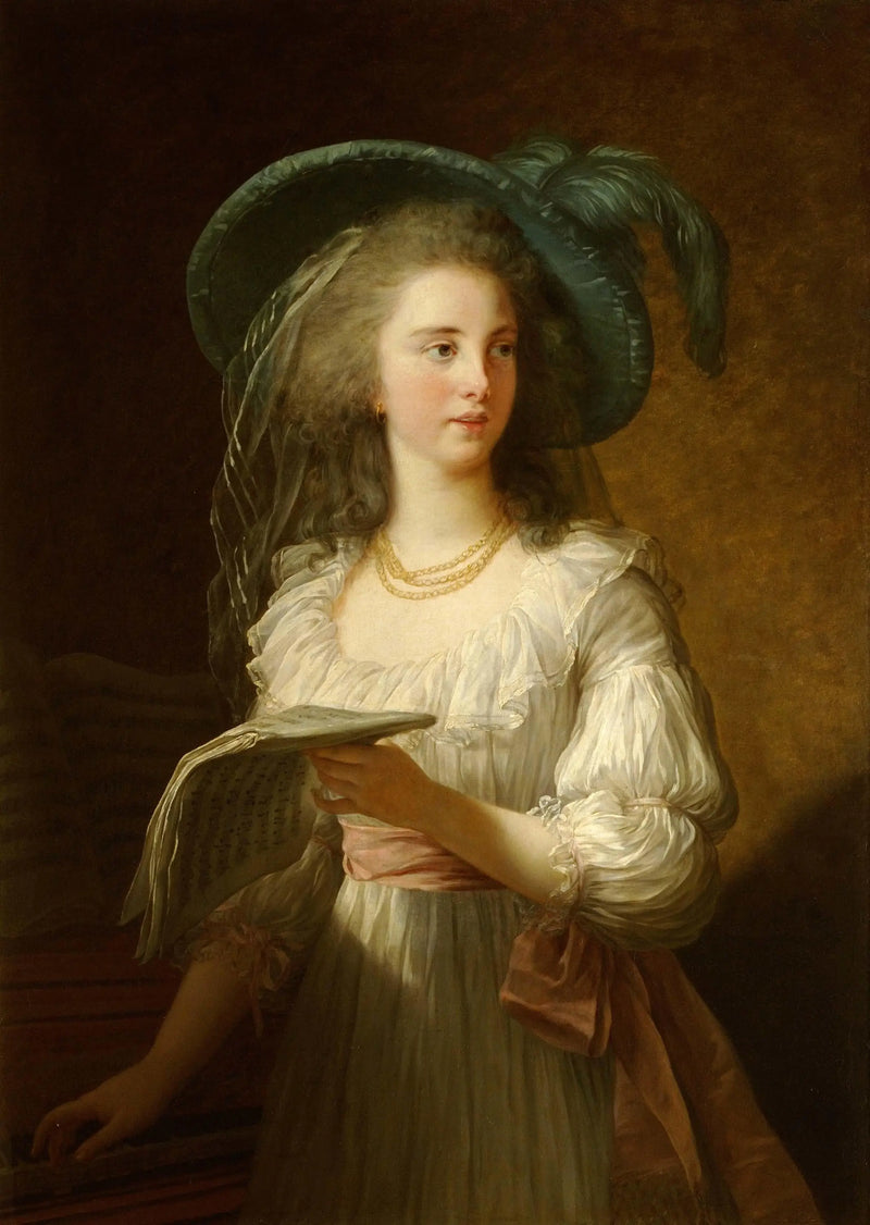 Martine-Gabrielle-Yoland de Polastron (1745-1793), Herzogin von Polignac - Élisabeth Vigeé Le Brun