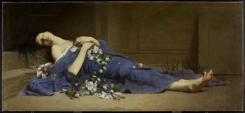 Märtyrer in den Katakomben - Jules-Cyrille Cavé