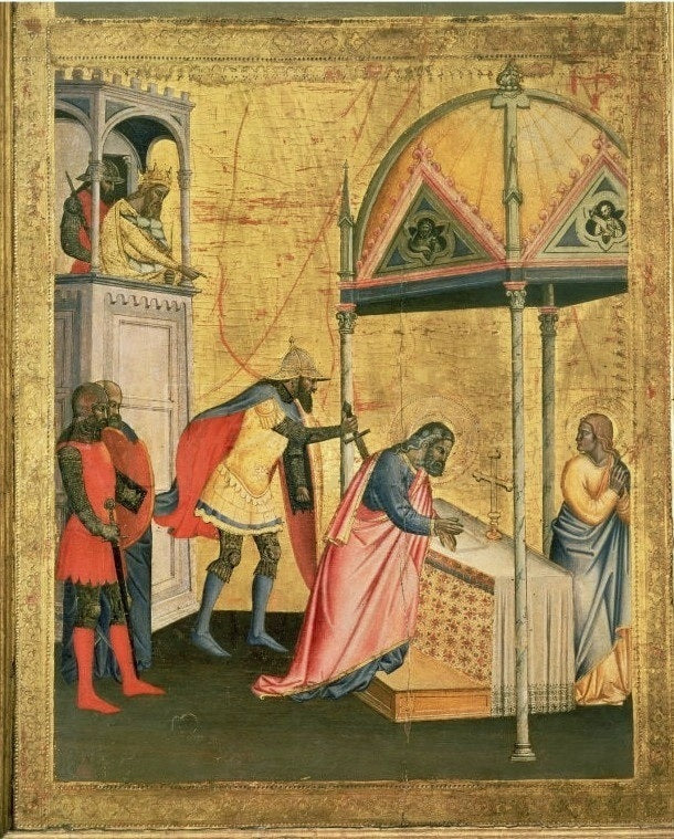 Märtyrertod des Matthäus - Andrea Orcagna