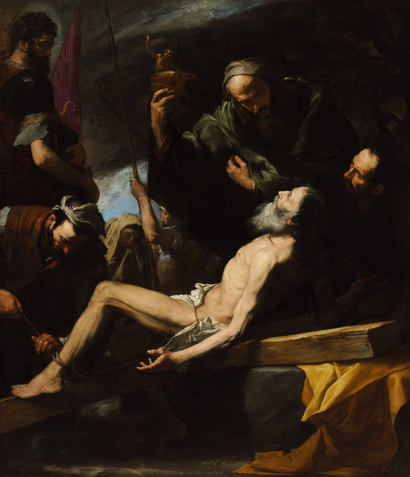 Martyrium des heiligen Andreas - Jusepe de Ribera
