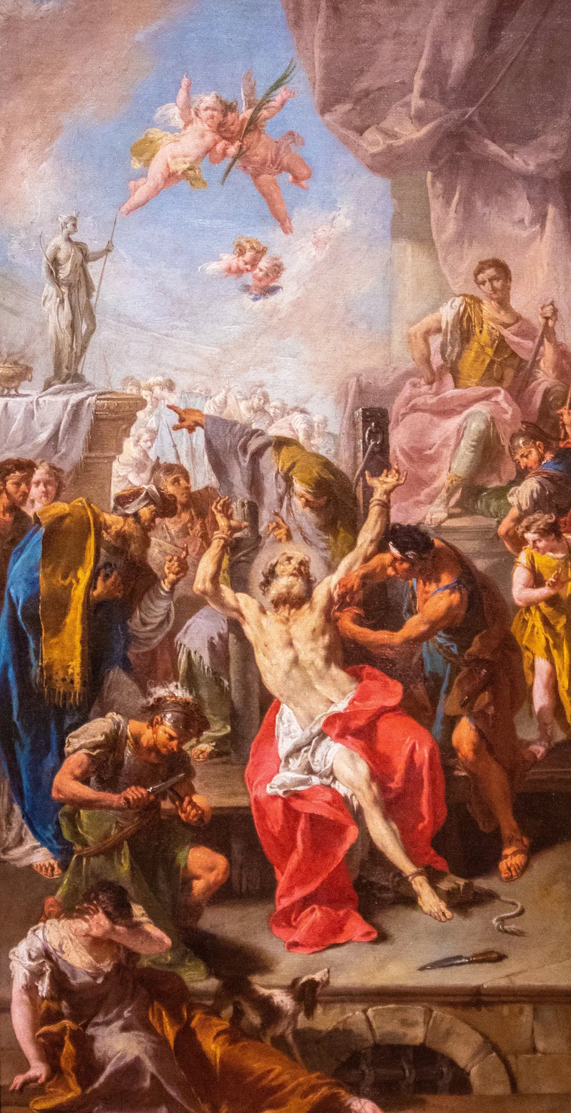 Martyrium des heiligen Barthélemy - Giovanni Battista Pittoni