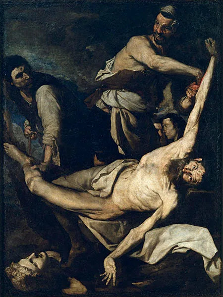Martyrium des heiligen Barthélemy - Jusepe de Ribera