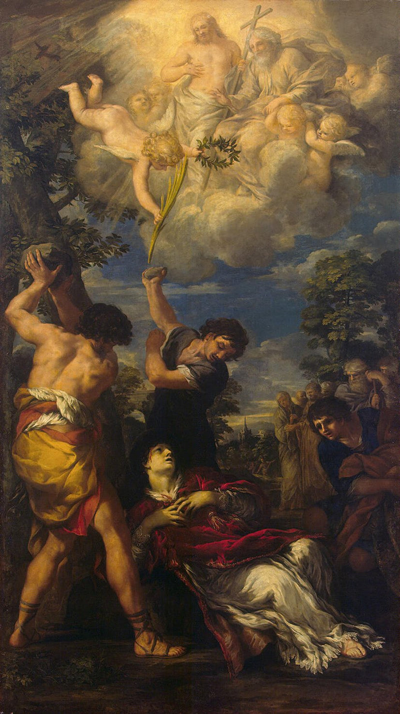 Martyrium des heiligen Stephanus - Pietro da Cortona