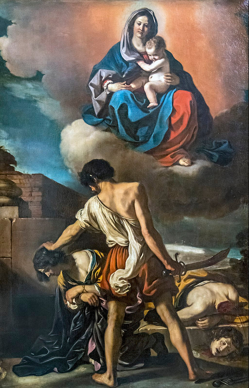 Martyrium von Johannes dem Täufer und Paulus - Guercino
