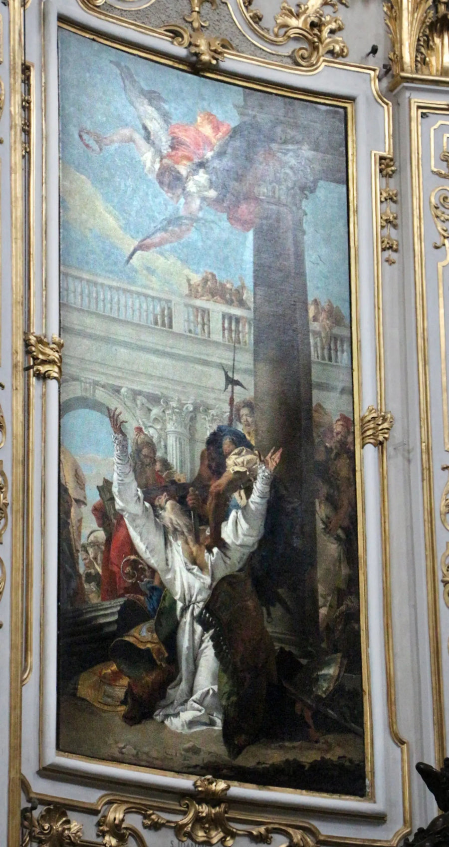 Martyrium des heiligen Johannes, Bischof - Giovanni Battista Tiepolo