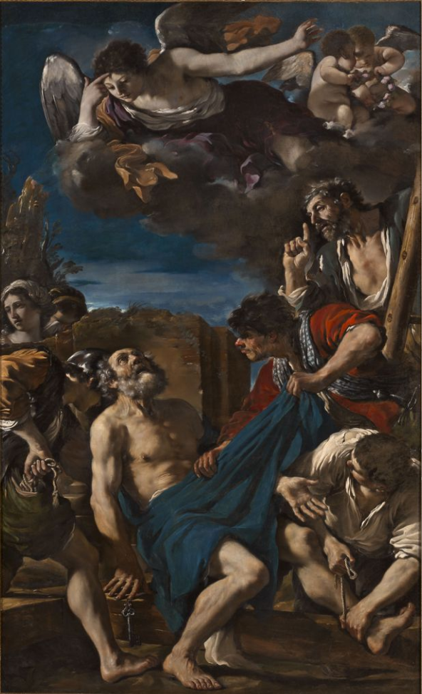Martyrium des heiligen Petrus - Guercino
