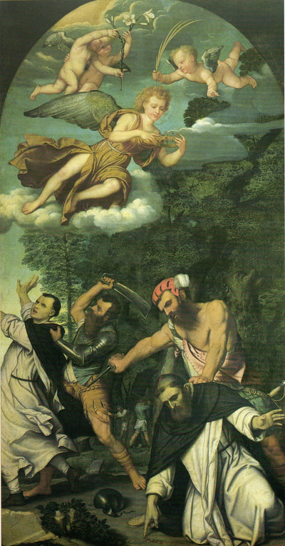 Martyre de saint Pierre de Vérone - Alessandro Bonvicino - Alpha Reproduction