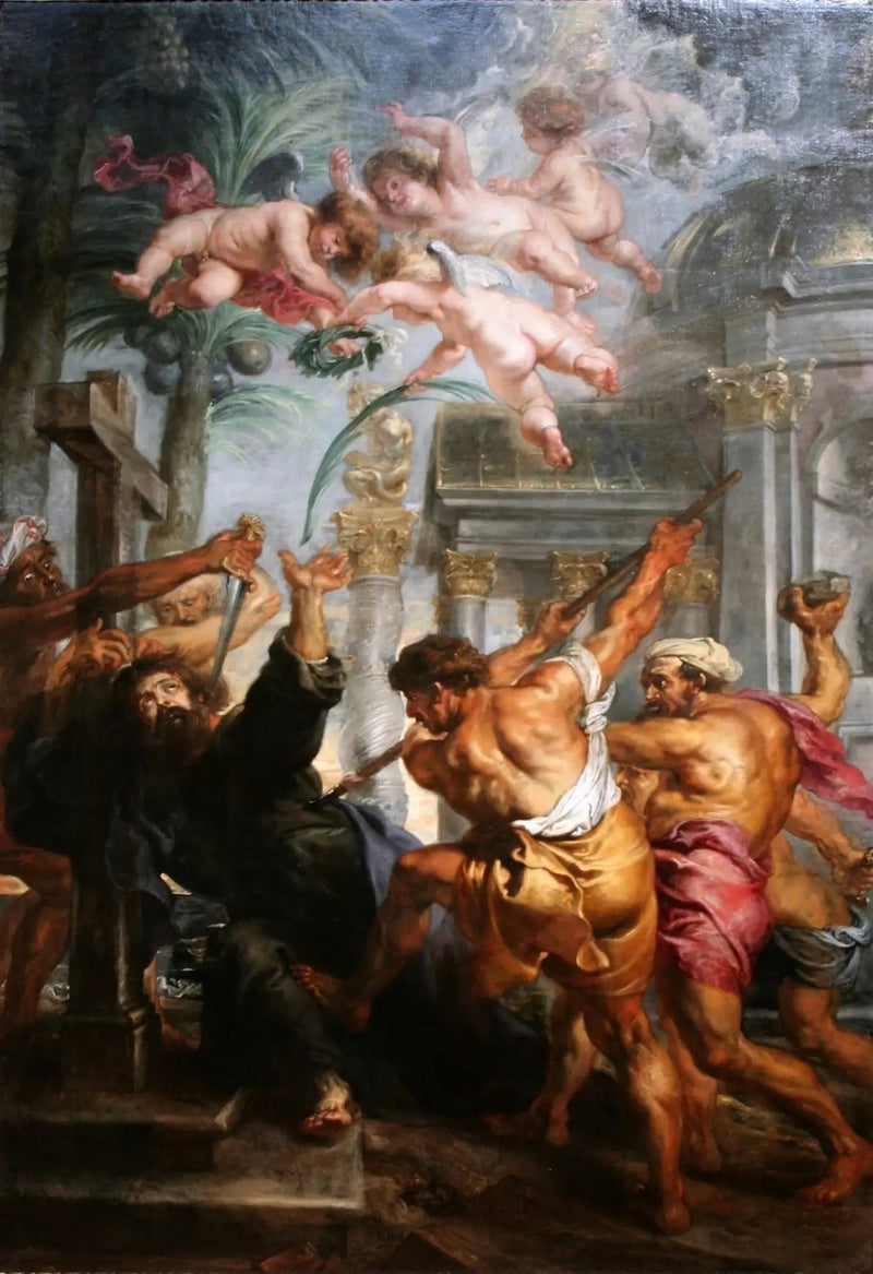Martyr des heiligen Thomas - Peter Paul Rubens