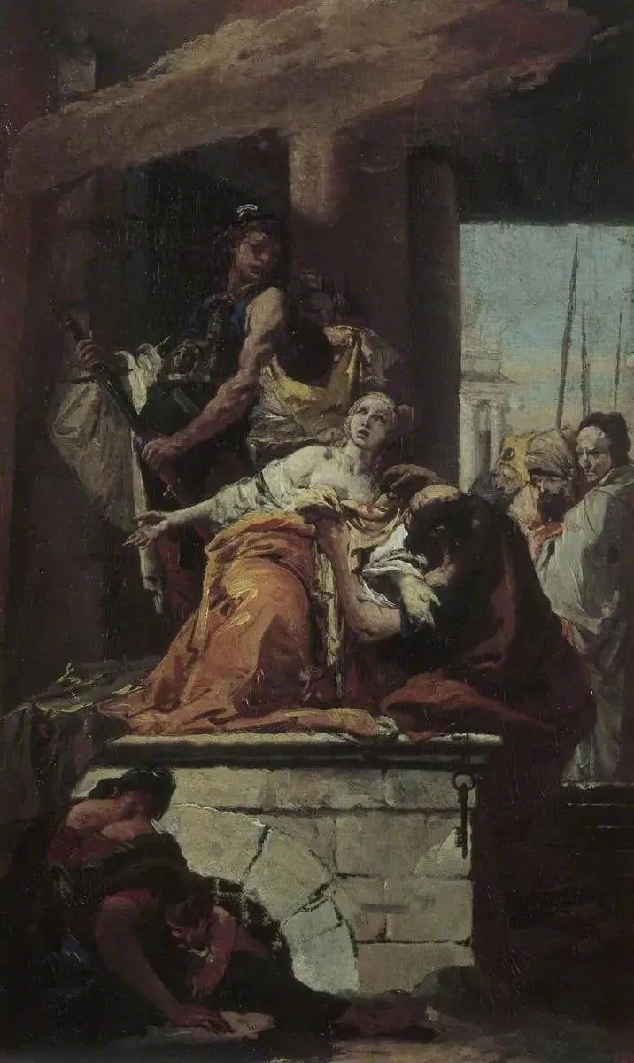 Martyre der heiligen Agatha - Giovanni Battista Tiepolo
