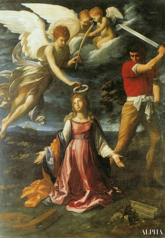 Martyre de Sainte Catherine d’Alexandrie - Guido Reni Reproductions de tableaux à la peinture à l’huile