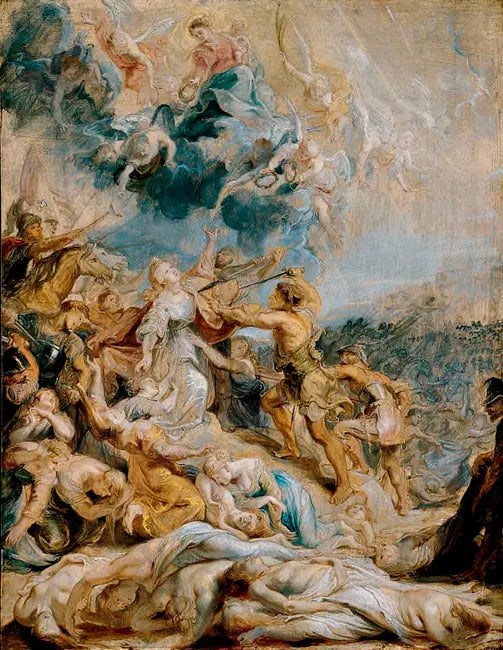 Martyr der heiligen Ursula - Peter Paul Rubens