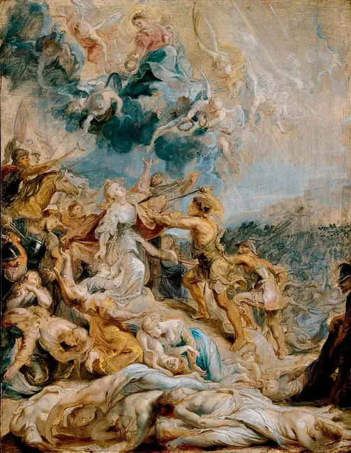 Martyr der heiligen Ursula - Peter Paul Rubens