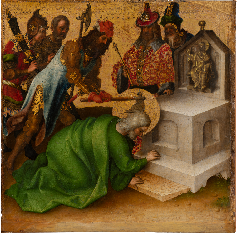 Martyrium der Apostel: Martyrium des heiligen Matthias - Stefan Lochner