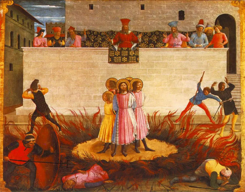 Martyrium der Heiligen Côme und Damien - Fra Angelico