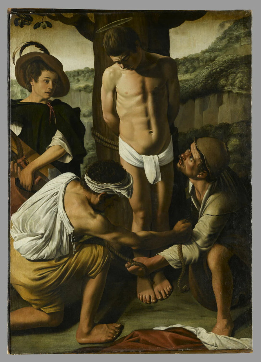 Le martyre de saint Sébastien - Biagio Manzoni