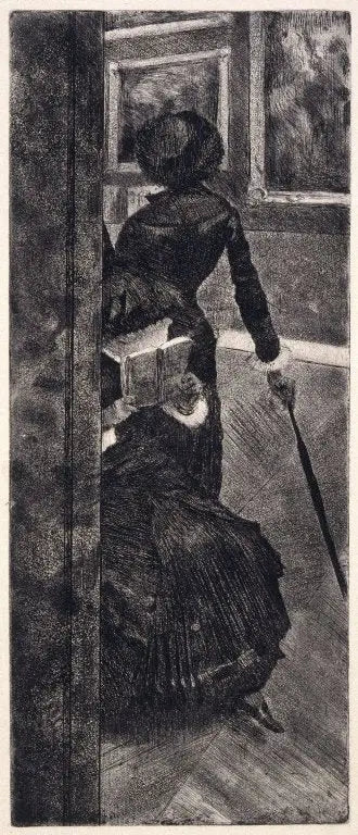 Mary Cassatt im Louvre: Die Malerei - Edgar Degas