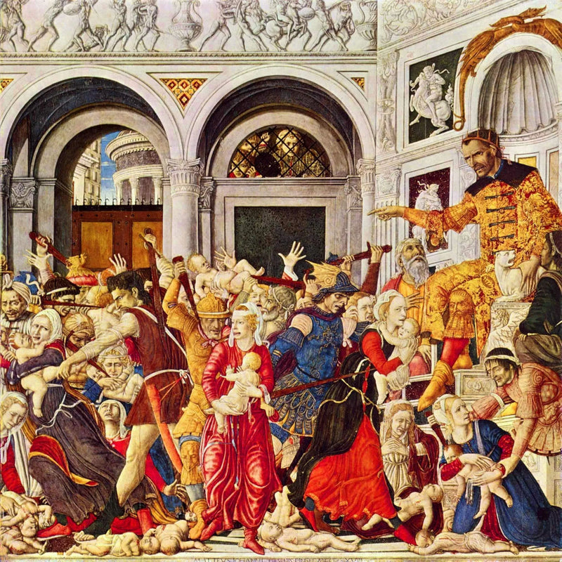 Massaker der Unschuldigen (Matteo di Giovanni) - Matteo di Giovanni
