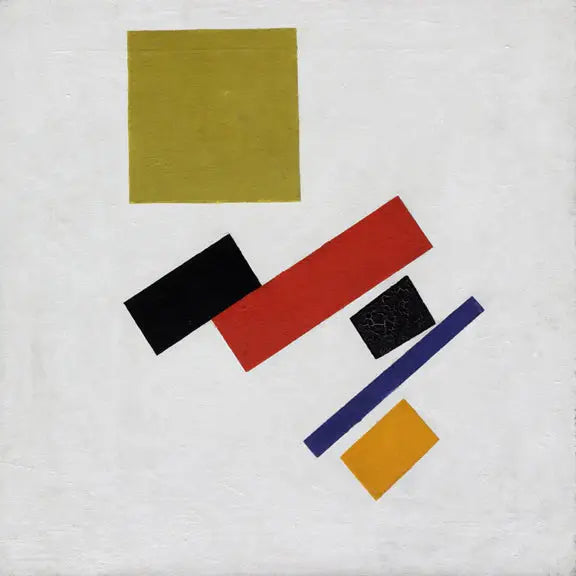 Bewegte Bildmassen. Suprematistische Komposition - Kazimir Malevich