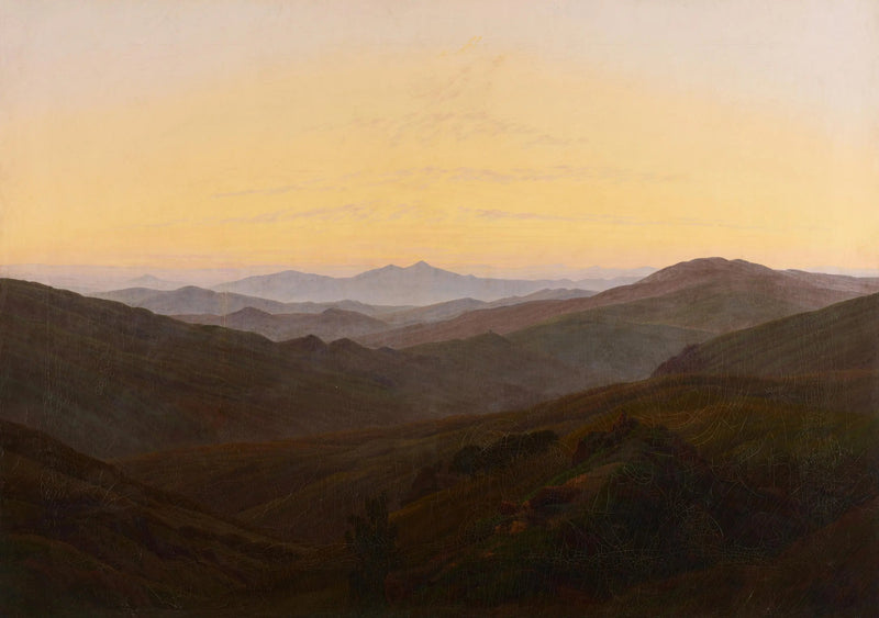 Riesenmassiv - Caspar David Friedrich