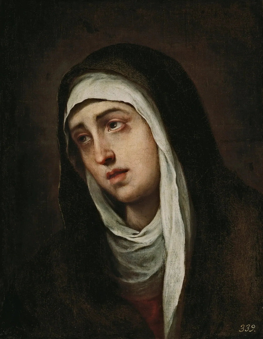 Mater Dolorosa - Bartolomé Esteban Murillo image 1 copie de tableau peinte à la main